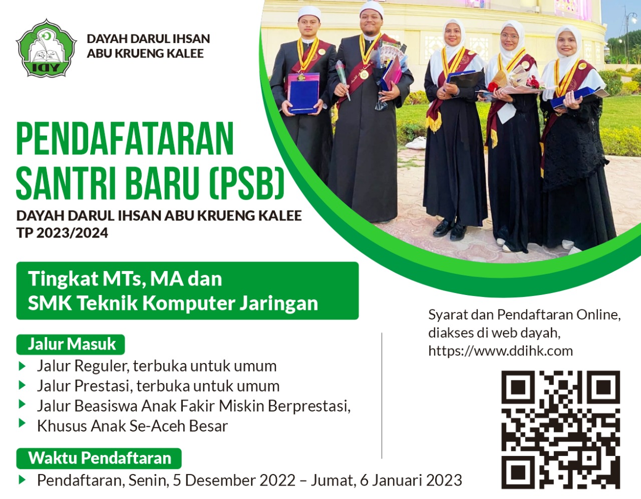 Info Pendaftaran Santri Baru Darul&hellip;